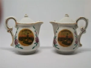 Will Rogers Memorial Sammlerstück Salz- und Pfefferstreuer Claremore Oklahoma  - Bild 1 von 3