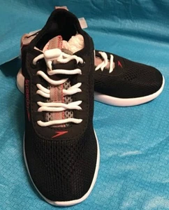 Speedo Kinder schwarz/weiß Slipper Wasserschuhe, Jungen Größe Small 11/12 Gezeitenwanderer - Bild 1 von 3