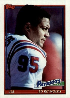 1991 Topps NFL Ed Reynolds #611 - Image 1 of 2