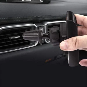 Car Phone Gravity Holder Stand Cell Air Vent Mount Support For Mobile Phone UK - Zdjęcie 1 z 15