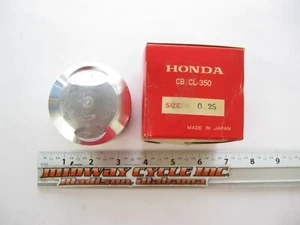 HONDA CB350 CL350 NOS ROCKY 0.25 OVER PISTON 13102-312-010 jh - Bild 1 von 6