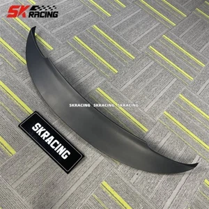 New Style Rear Spoiler Wing Fits 2016-2023 Model X Utility 4-Door Unpainted FRP - Picture 1 of 20