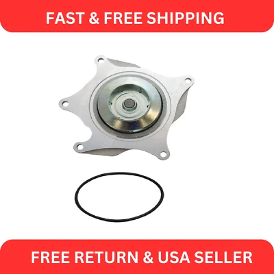Engine Coolant Water Pump Direct Fit for Cadillac SRX STS XLR V8 4.4L 4.6L New - Image 1 of 4