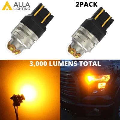 LED ámbar amarillo luz intermitente delantera bombillas lámpara para Mazda 6 2012, corto y ajuste Foto 1 de 4