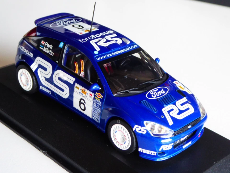 1/43 Minichamps Ford Focus RS WRC #6 Rallye Akropolis 2002 Martin Park - Immagine 1 di 4