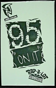 95 ON IT "SCARFACE, LUNIZ, BUSHWICK BILL" 1995 PROMO CASSETTE TAPE *SEALED* - Picture 1 of 2