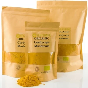 Organic Cordyceps Militaris Mushroom Extract Powder Polysaccharide High Strength - Picture 1 of 20