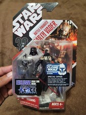 2008 Star Wars Battle Damaged Darth Vader 30th Anniversary Force Unleashed #12