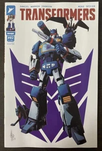 Transformers #2 Soundwave G1 Decepticon Variant Comic Book NM - Picture 1 of 8