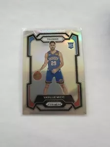 2023-24 Panini Prizm NBA Vasilije Micic SILVER Prizm Rookie RC #297 - Picture 1 of 3