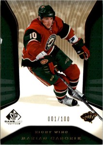 2006-07 SP Game Used Gold #49 Marian Gaborik /100