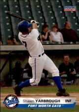 2005 Fort Worth Cats Choice 22 Shawn Yarbrough Paducah Kentucky KY Baseball Card