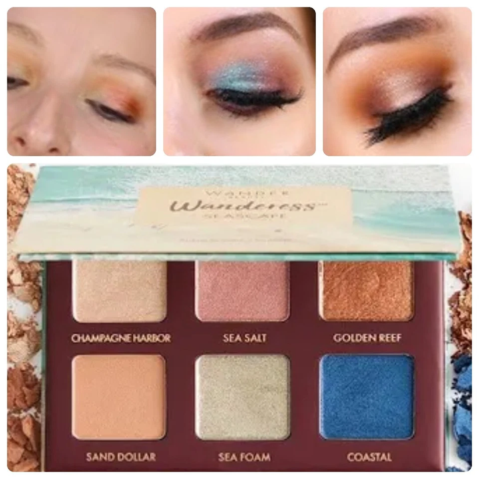 Wander Beauty Wanderess Seascape Eyeshadow Palette 6 Colors