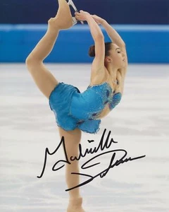GABRIELLE DALEMAN SIGNED FIGURE SKATING 8X10 PHOTO - Picture 1 of 1