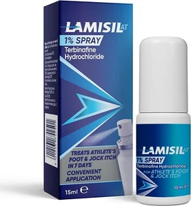 Lamisil at 1 Percentage Spray - Athlete’S Foot Treatment Spray - Soothes Itching - Picture 1 of 6