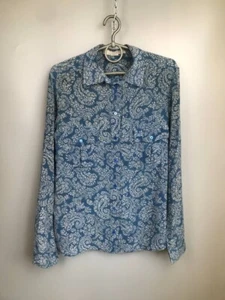 Stella Maccartney Damen-Seidenbluse Blumenmuster Größe 46 - Bild 1 von 9