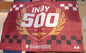 Marcus Ericsson Indianapolis 500 Champion SIGNED AUTOGRAPHED 2022 Indy 500 Flag - Picture 1 of 2