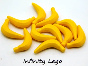 12 LEGO Yellow Banana Food Fruit Plant (33085) - 12 Pieces - Picture 1 of 3