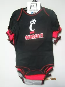 Conjunto ProEdge By Knights Ropa Bebé Niño 3 Piezas Cincinnati Bearcats Talla 24M - Imagen 1 de 4
