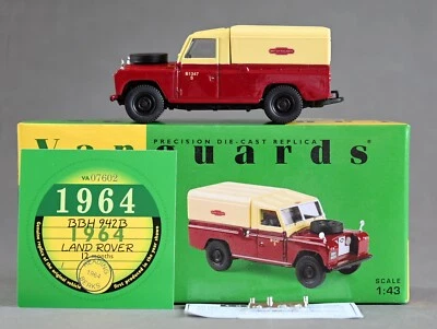 Mint Boxed Vanguards Land Rover British Rail VA07602 - Image 1 of 4