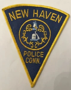 New Haven Connecticut Police Department Patch Vintage Abgelaufen �� - Bild 1 von 6