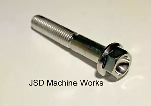 Klasse 5 Titan metrischer Bolzen geflanschter Sechskantkopf M6x1,00 Gewinde 40 mm Länge - Bild 1 von 1