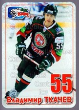 2012-13 Russian Ak Bars Kazan Team Issued #19 Vladimir Tkachev