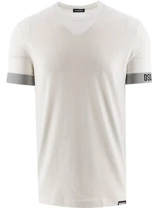 Dsquared2 Logo Band Tshirt White Size 2XL New Genuine RRP £89 #N9 - Picture 1 of 3