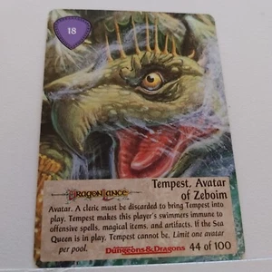 TEMPEST, AVATAR OF ZEBOIM --- SPELLFIRE CCG --- POWERS --- NM - Picture 1 of 1