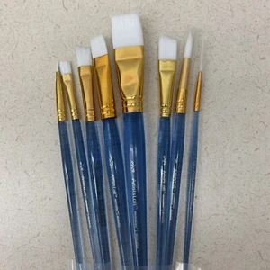 ARTISTS LOFT NECESSITIES ALL PURPOSE BRUSH SET 8 Sizes - Picture 1 of 8