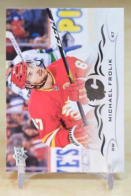 2018-19 Upper Deck Hockey Base #276 Michael Frolik - Calgary Flames - Image 1 of 2