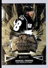 2022-23 SPx Finite Gold Samuel Fagemo Rookie /299 #F-19 Los Angeles Kings