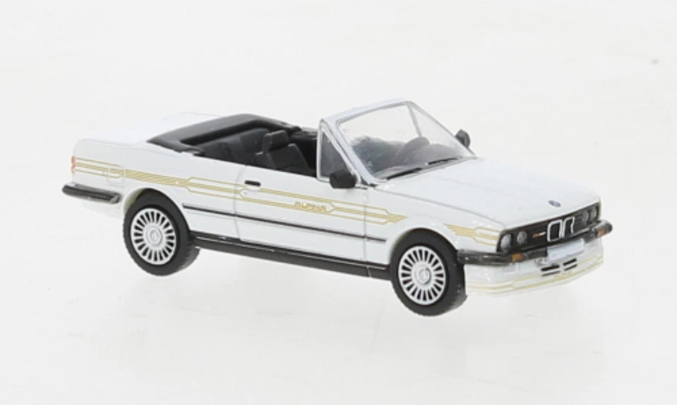 BREKINA PCX870447 BMW Alpina C2 2,7 Cabriolet Bianco, Decorazione, H0, Neu 2023 - Immagine 1 di 1