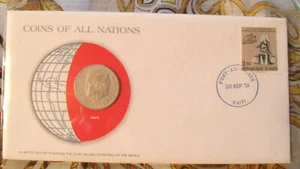 Coins of All Nations Haiti 50 Centimes 1975 UNC - Picture 1 of 2