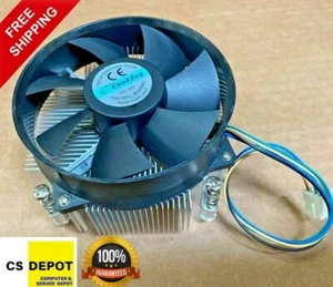 CoolJag LGA1156 LGA1155 LGA1150 LGA1151 CPU Heatsink Fan Cooler No Backplate - Picture 1 of 5