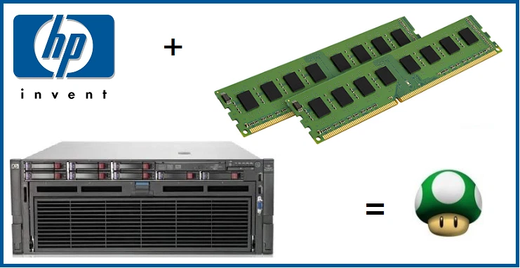 64GB -4x16GB DDR3 ECC Memory Ram Upgrade for HP Proliant DL580 G7 Server - Image 1 of 1