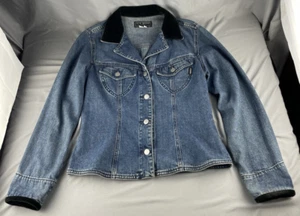 Vintage Guess Jeansjacke American Tradition Blau Damen Large Made In USA - Bild 1 von 11