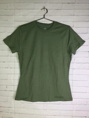 Hanes Disney Design A Tee T-Shirt Blank Make Your Own Army Green Womens Misses M - Image 1 of 4