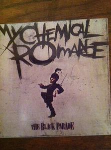 My Chemical Romance two promo stickers for the Black Parade cd 2006  Gerard Way  - Picture 1 of 1