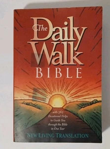 Daily Walk Bible NLT by Tyndale House Publishers Staff (1997, Perfect) - Picture 1 of 9