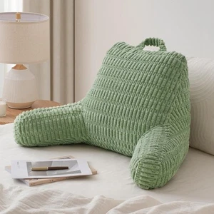 Blissful Diary Reading Pillow, Backrest Pillow with Shredded Memory Foam for ... - Picture 1 of 8