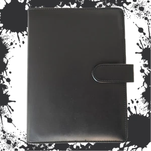 Ringbuch | Ringordner Schwarz | 6-Ring-Mechanik | DIN A5 | Magnetverschluss - Bild 1 von 6