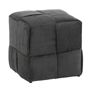 Square Ottoman Foot Rest Soft Comfortable Corduroy Woven Footstool Sofa Stool - Picture 1 of 26
