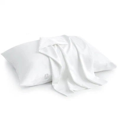 Fundas de almohada de viaje Atiksh para niños pequeños, paquete de 2, 100 % algodón egipcio, 12"x16" Foto 1 de 4