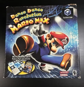 Dance Dance Revolution Mario Mix Bundle for Nintendo GameCube - Excellent Disc - Picture 1 of 9