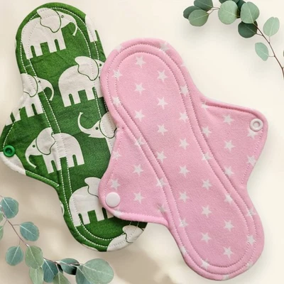 Savings Set!! Fabric pads, washable fabric pads, reusable sanitary napkins - Image 1 of 3