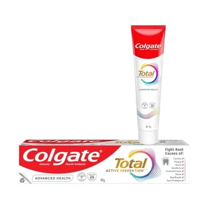 2x Colgate Total 80gm Advanced Health Antibacterial Toothpaste, Stronger 12-Hour - Picture 1 of 3
