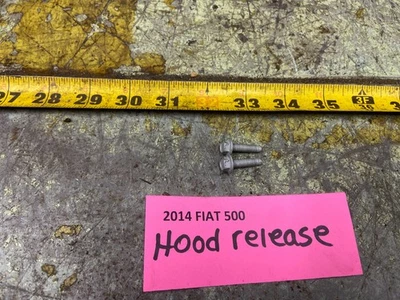 12-15 2 Door FIAT 500     HOOD RELEASE HANDLE BOLTS  SET OF 2 - Image 1 of 4