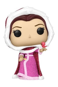 Die Schöne und das Biest POP! Movies Funko Figur Winter Belle Diamond Collection - Picture 1 of 2