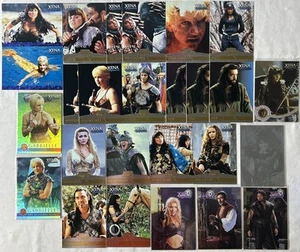 Lote de 25 tarjetas coleccionables de archivos Rittenhouse 2000 Xena Warrior Princess - Imagen 1 de 6